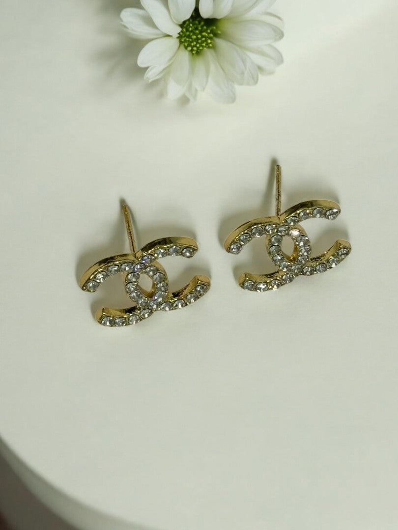 GOLDEN DIAMOND ALEJA EARRINGS