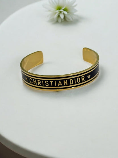 BLACK ELIAS BRACELET (CUFF)
