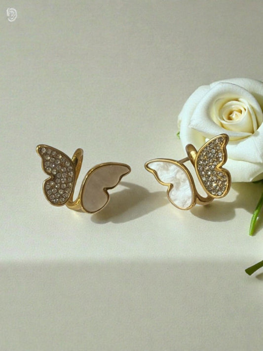 GOLDEN BUTTERFLY TRIVIYA EARRINGS