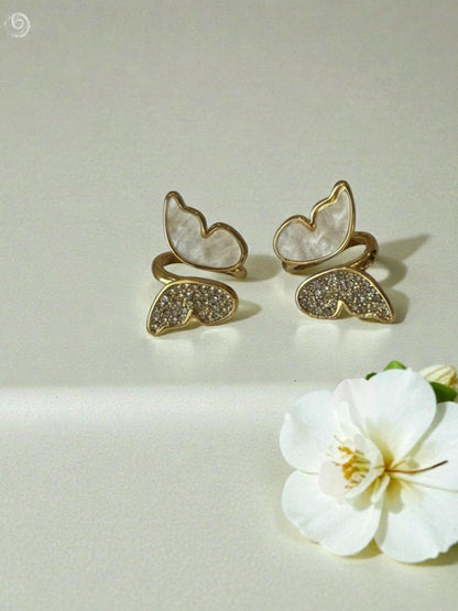 GOLDEN BUTTERFLY TRIVIYA EARRINGS