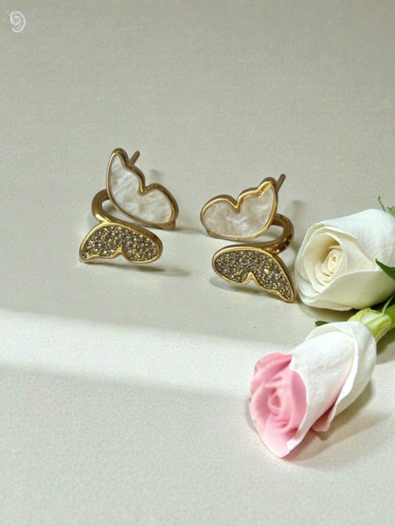 GOLDEN BUTTERFLY TRIVIYA EARRINGS