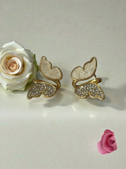 GOLDEN BUTTERFLY TRIVIYA EARRINGS
