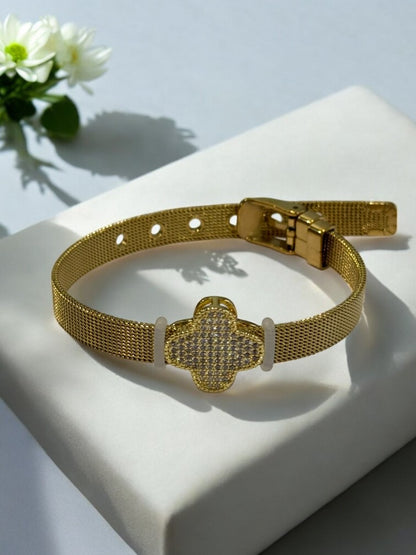 GOLDEN DIAMOND TANU BELT BRACELET