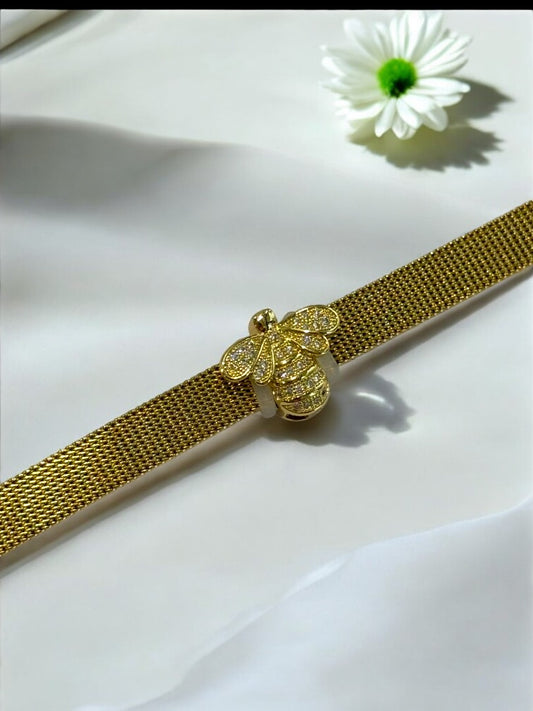 GOLDEN DIAMOND BEE UNNATI BELT BRACELET