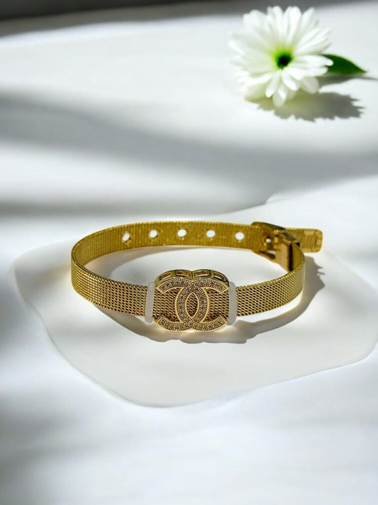 GOLDEN DIAMOND JWALA BELT BRACELET