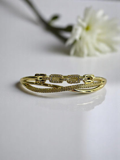 GOLDEN DIAMOND CHAIN ONALD BRACELET