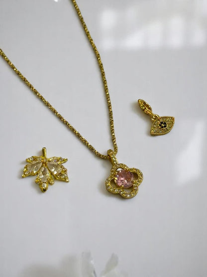 GOLDEN DIAMOND ORENZO NECKLACE