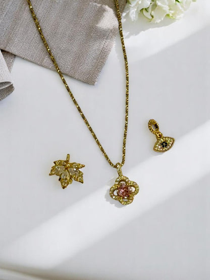GOLDEN DIAMOND ORENZO NECKLACE