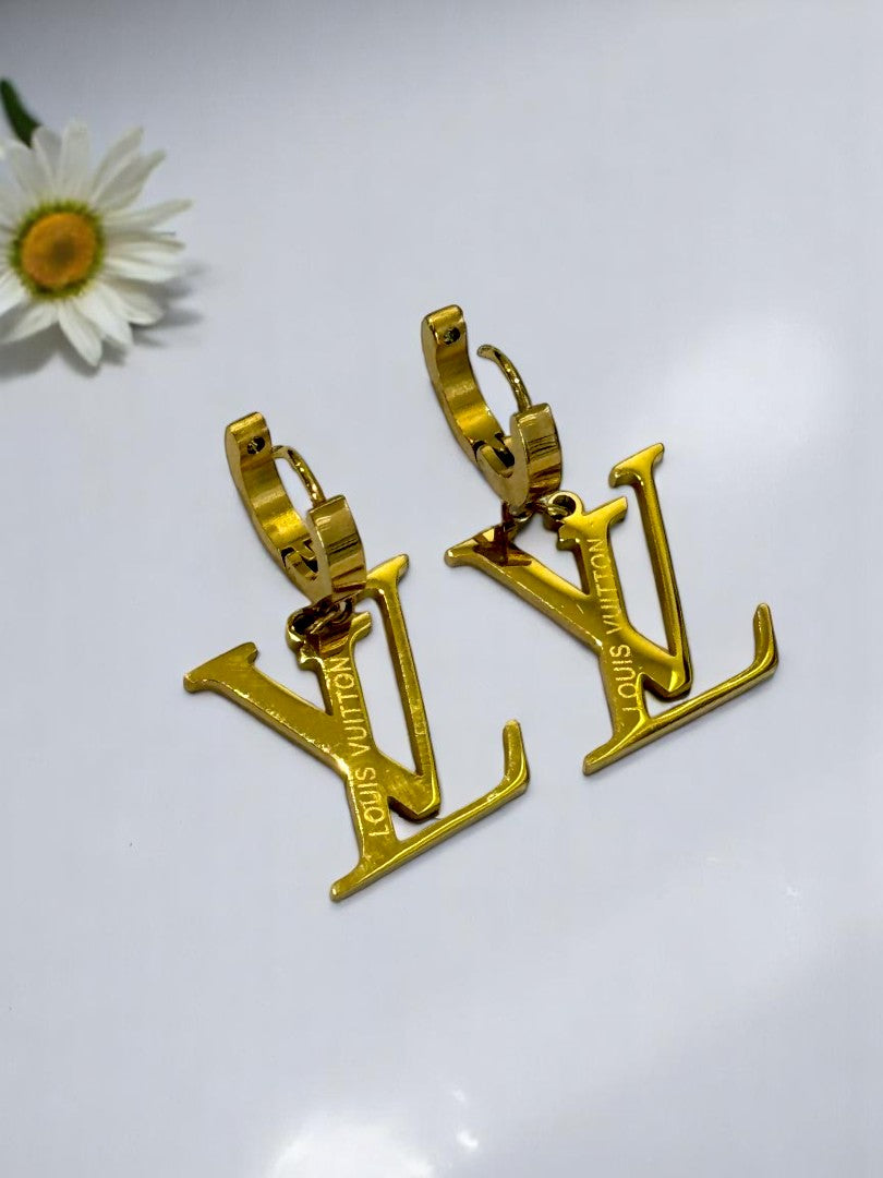 GOLDEN LV ASHTON EARRINGS