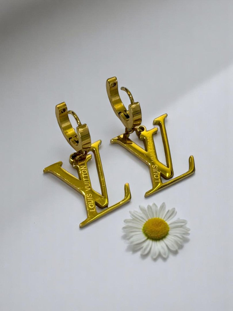 GOLDEN LV ASHTON EARRINGS