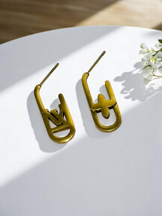 GOLDEN LV JUDE EARRINGS
