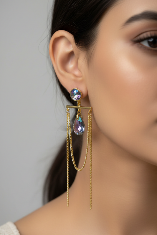 REFLECTION OF MULTI COLOR HAYDEN EARRINGS
