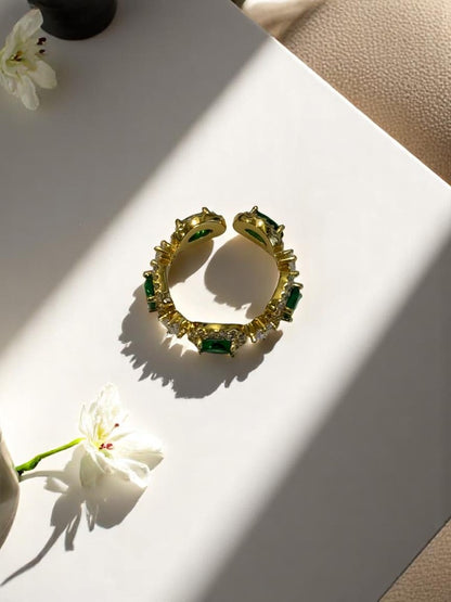 GREEN DIAMOND HRITHIKA RING