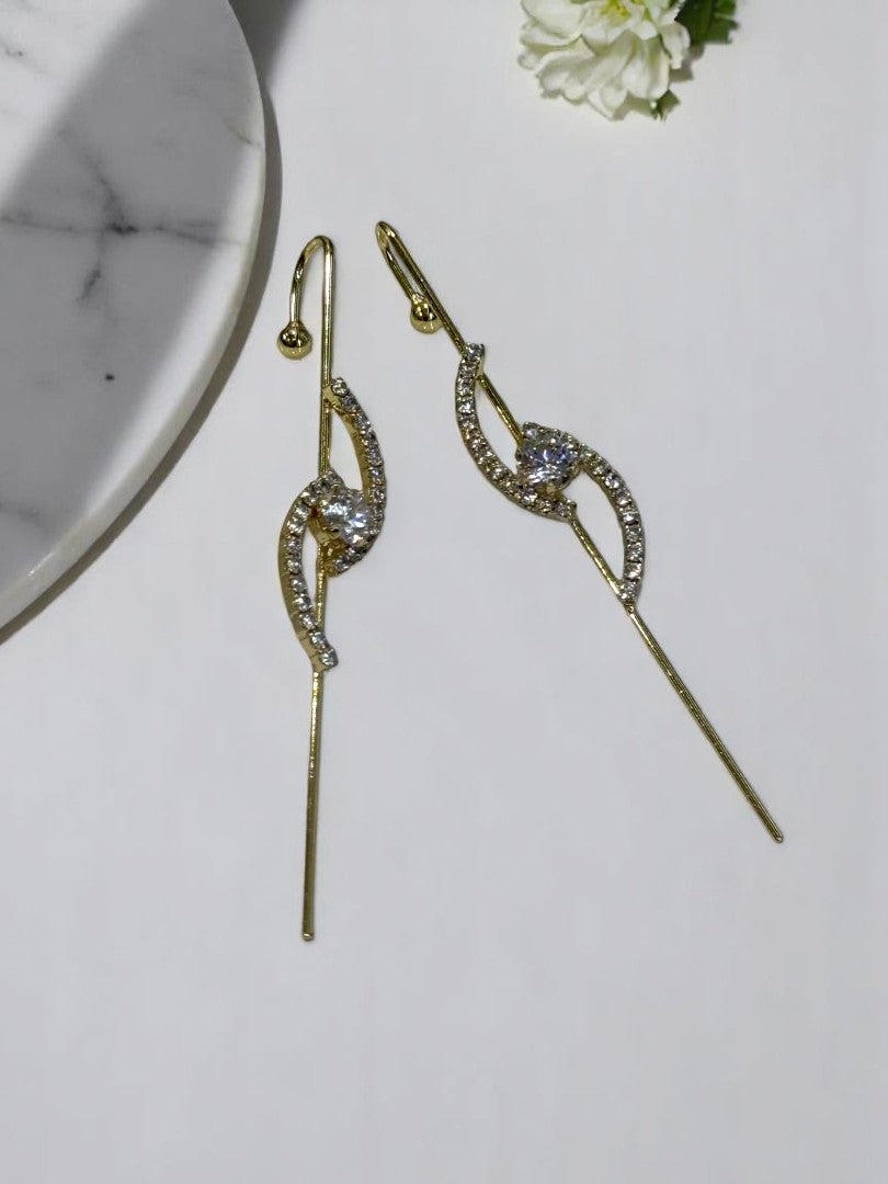 GOLDEN DIAMOND REYSON EAR CUFF