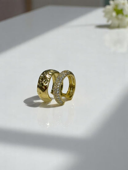 GOLDEN DIAMOND RENZO EAR CUFF