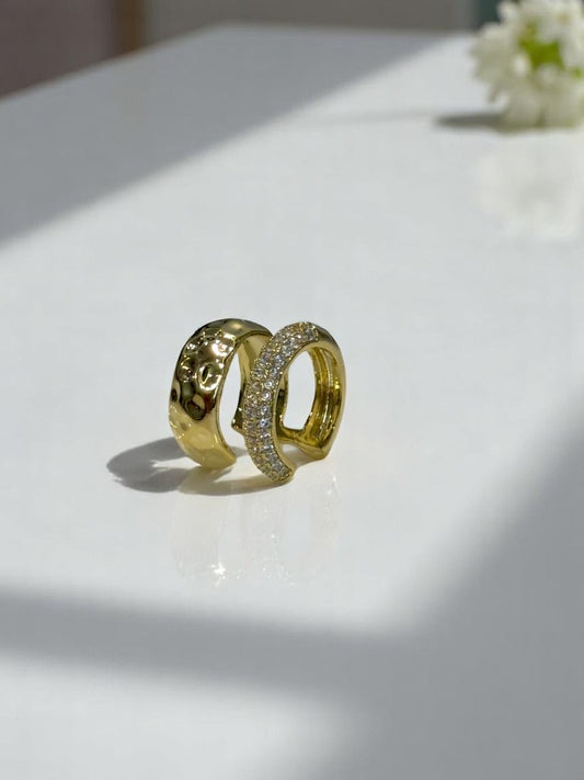 GOLDEN DIAMOND RENZO EAR CUFF