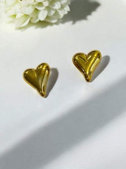 GOLDEN FRANKLIN EARRINGS
