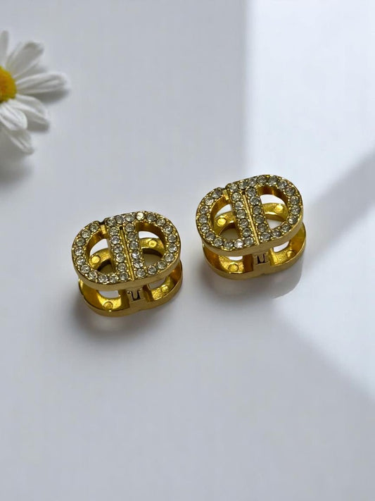 GOLDEN DIAMOND DIOR NADDOX EARRINGS