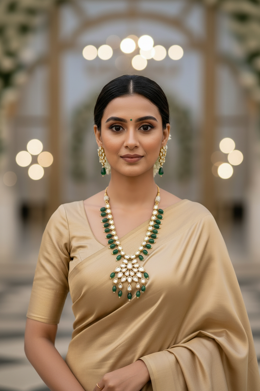 GOLDEN ABHILAKSHI JEWELLERY SET