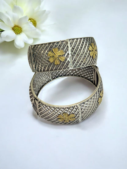 KAASHI GERMAN SILVER BANGLE
