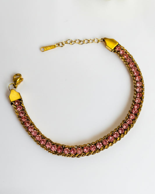 MAGENTA HAROLD BRACELET