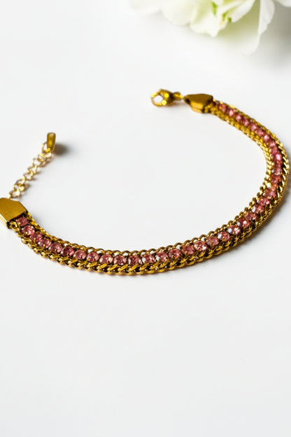 MAGENTA HAROLD BRACELET