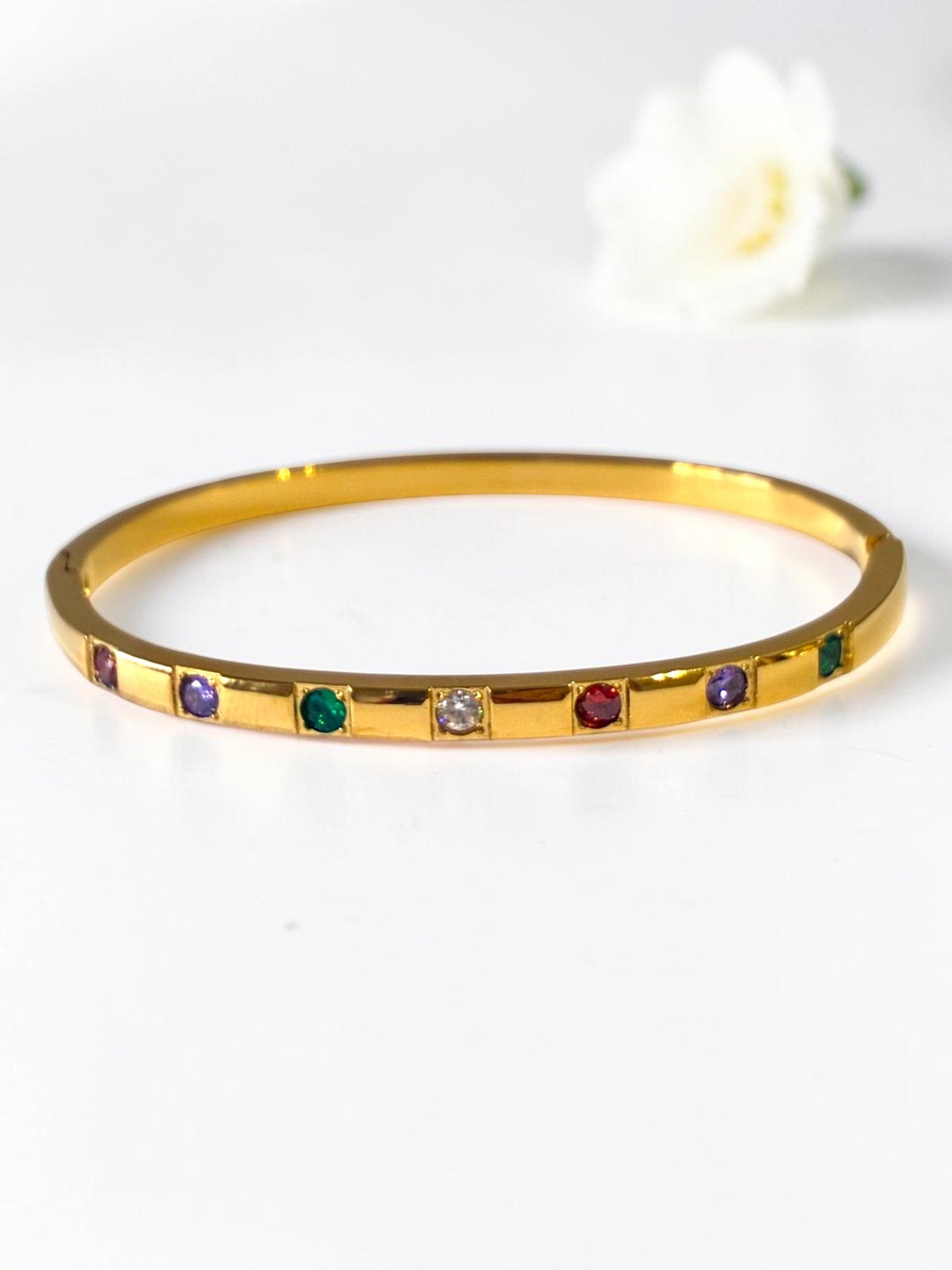 MULTI DIAMOND ADALINE BRACELET