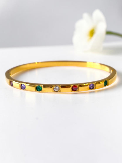 MULTI DIAMOND ADALINE BRACELET
