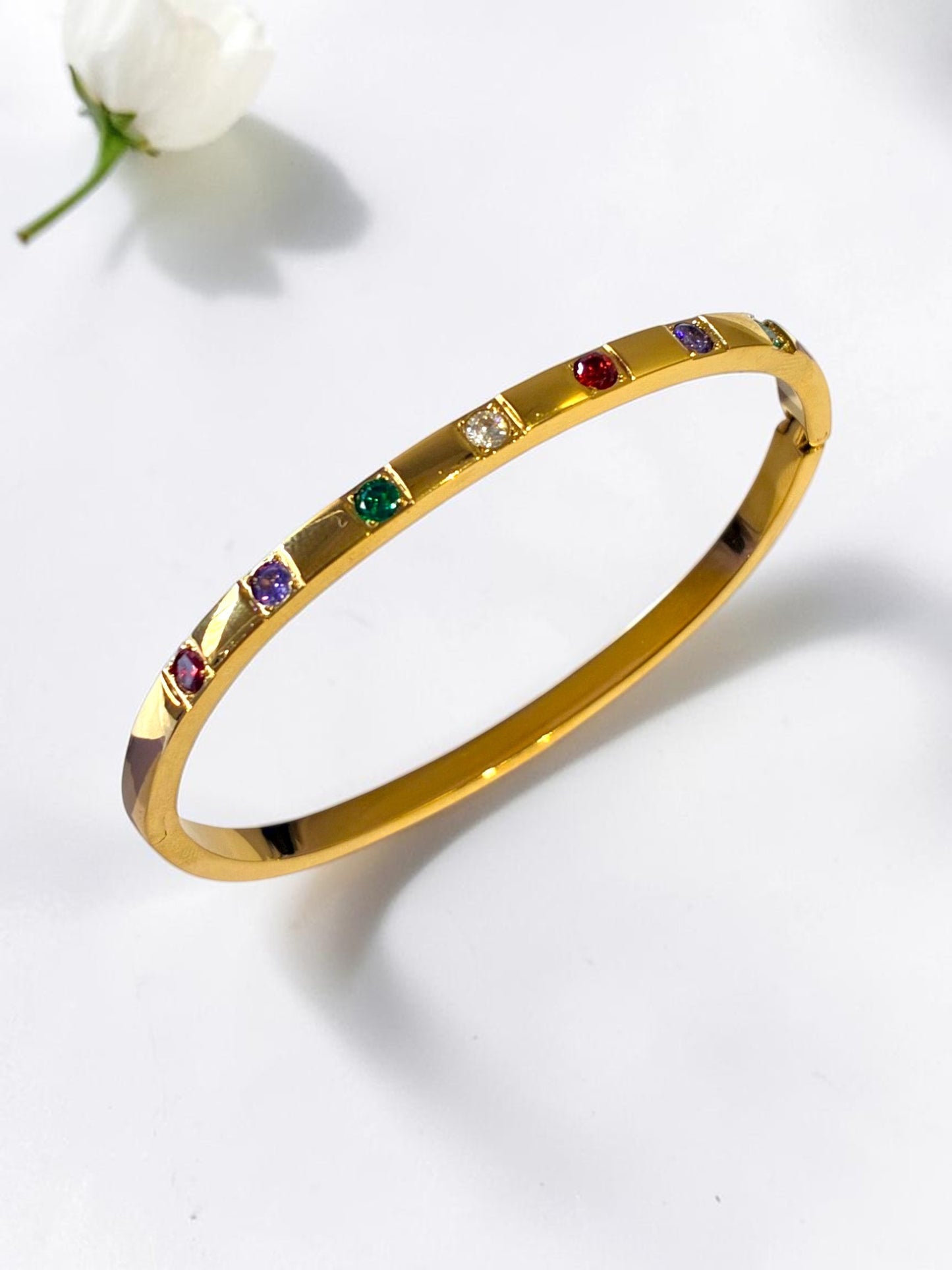 MULTI DIAMOND ADALINE BRACELET