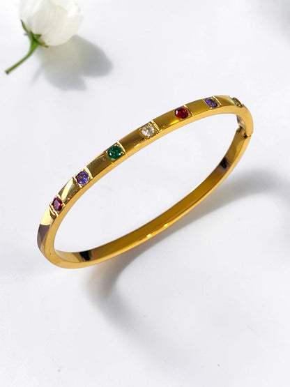 MULTI DIAMOND ADALINE BRACELET