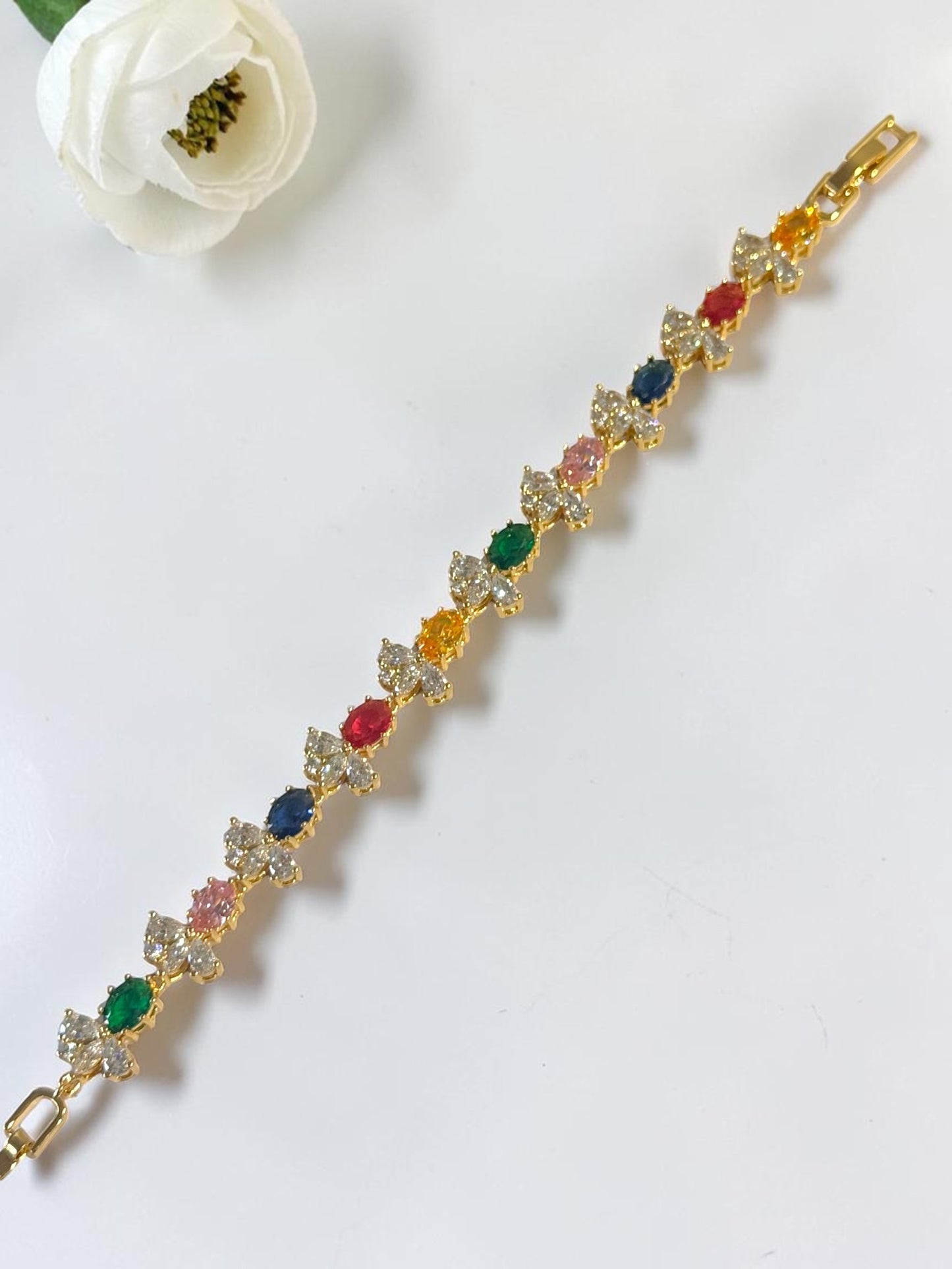 MULTI DIAMOND ADALYN BRACELET