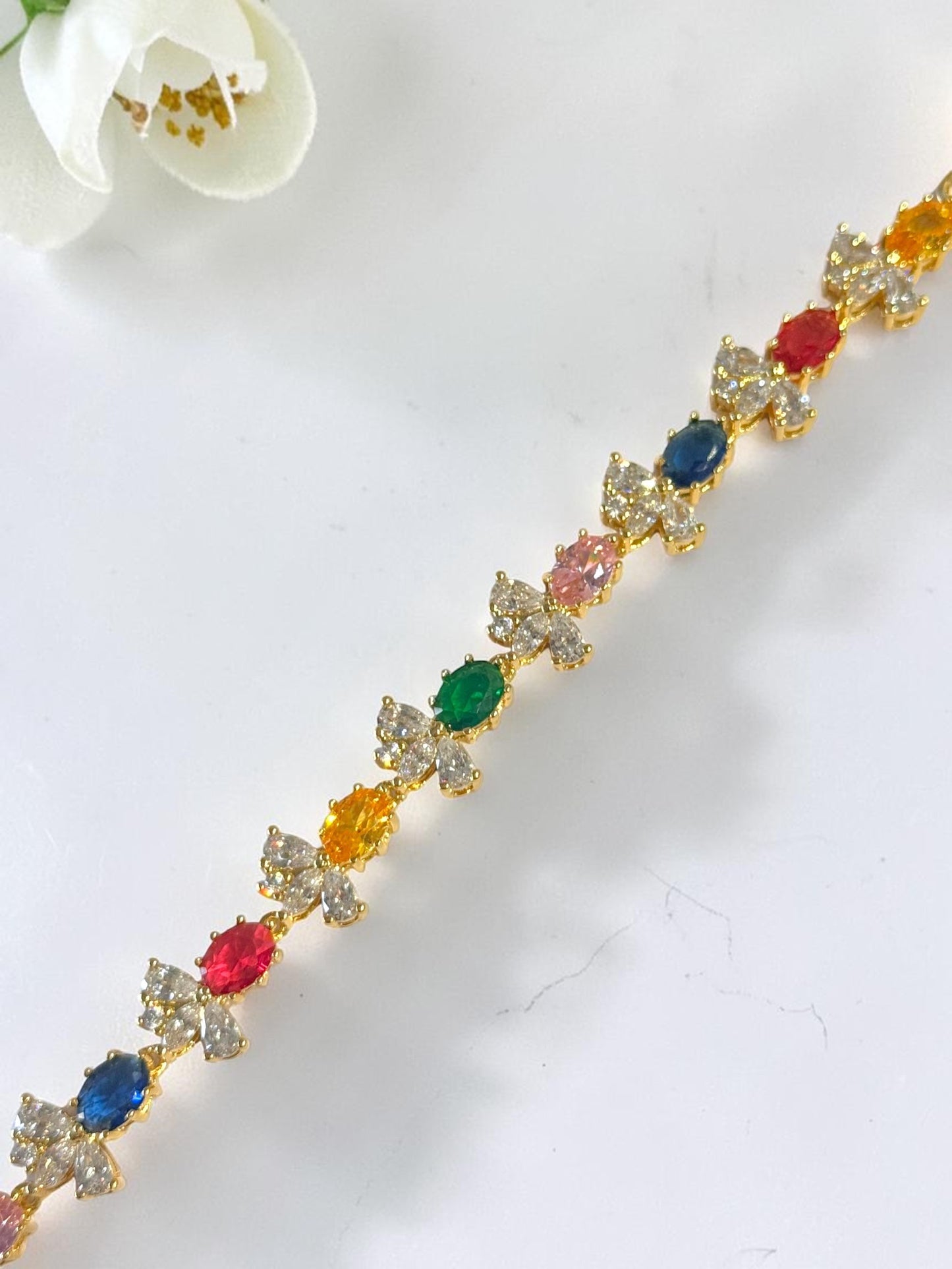 MULTI DIAMOND ADALYN BRACELET