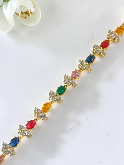 MULTI DIAMOND ADALYN BRACELET