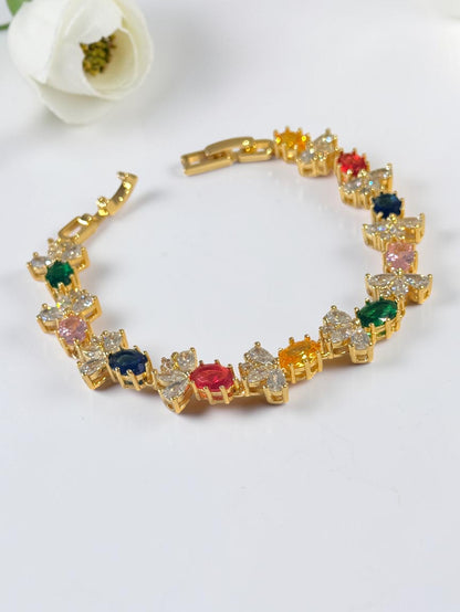 MULTI DIAMOND ADALYN BRACELET
