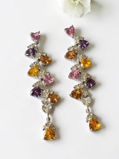 MULTI DIAMOND ADALYN EARRING
