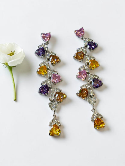 MULTI DIAMOND ADALYN EARRING