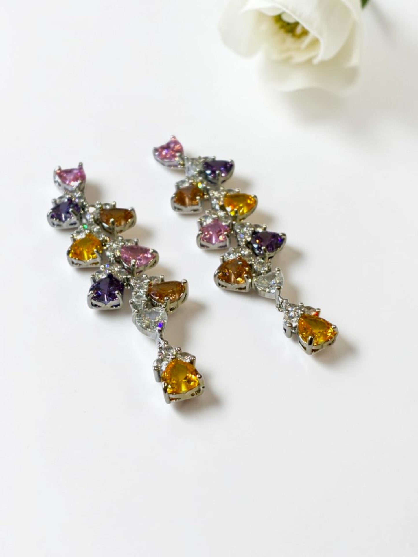 MULTI DIAMOND ADALYN EARRING