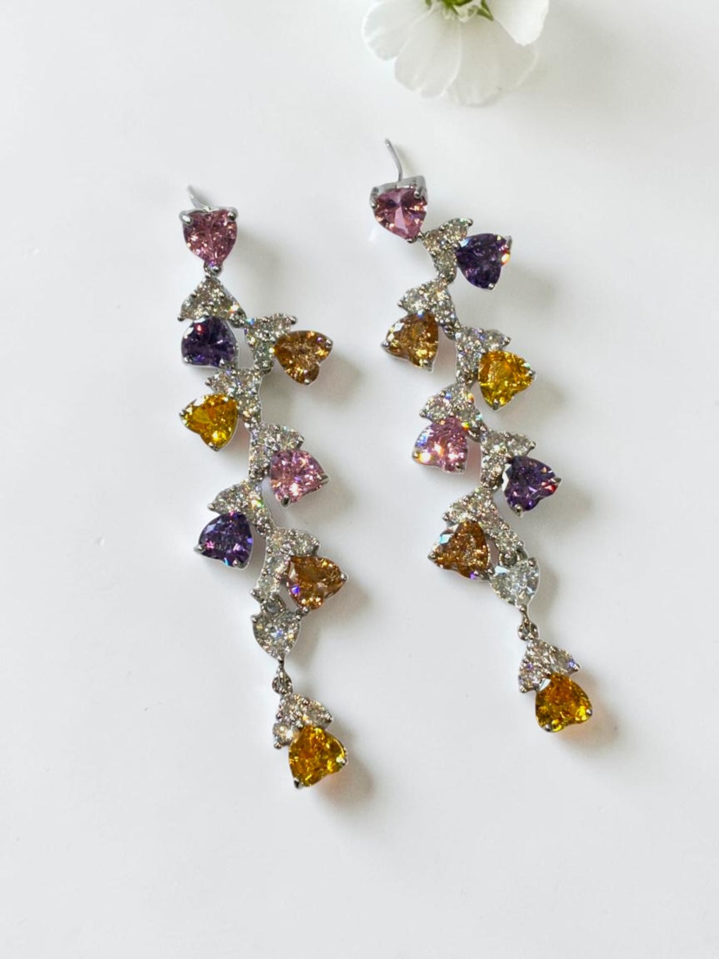 MULTI DIAMOND ADALYN EARRING