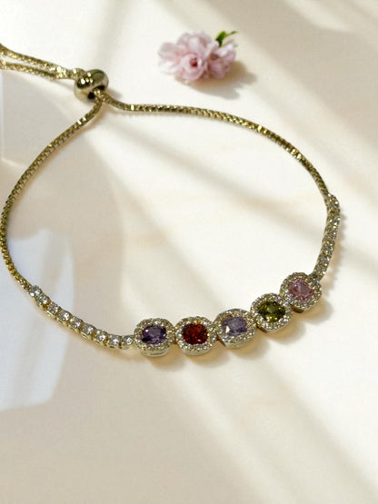 MULTI DIAMOND BARCLAY BRACELET