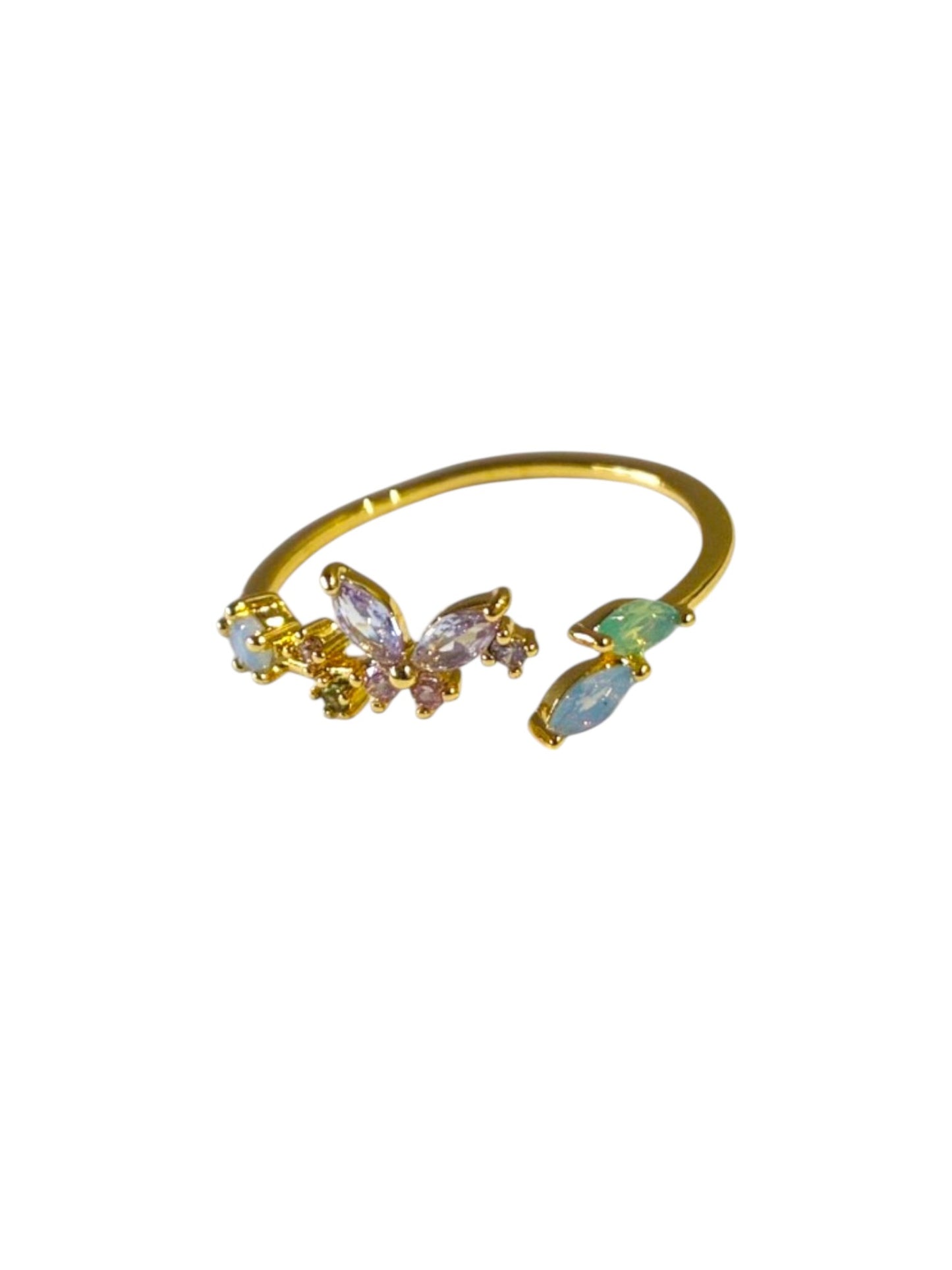 MULTI DIAMOND BUTTERFLY ALERIA RING