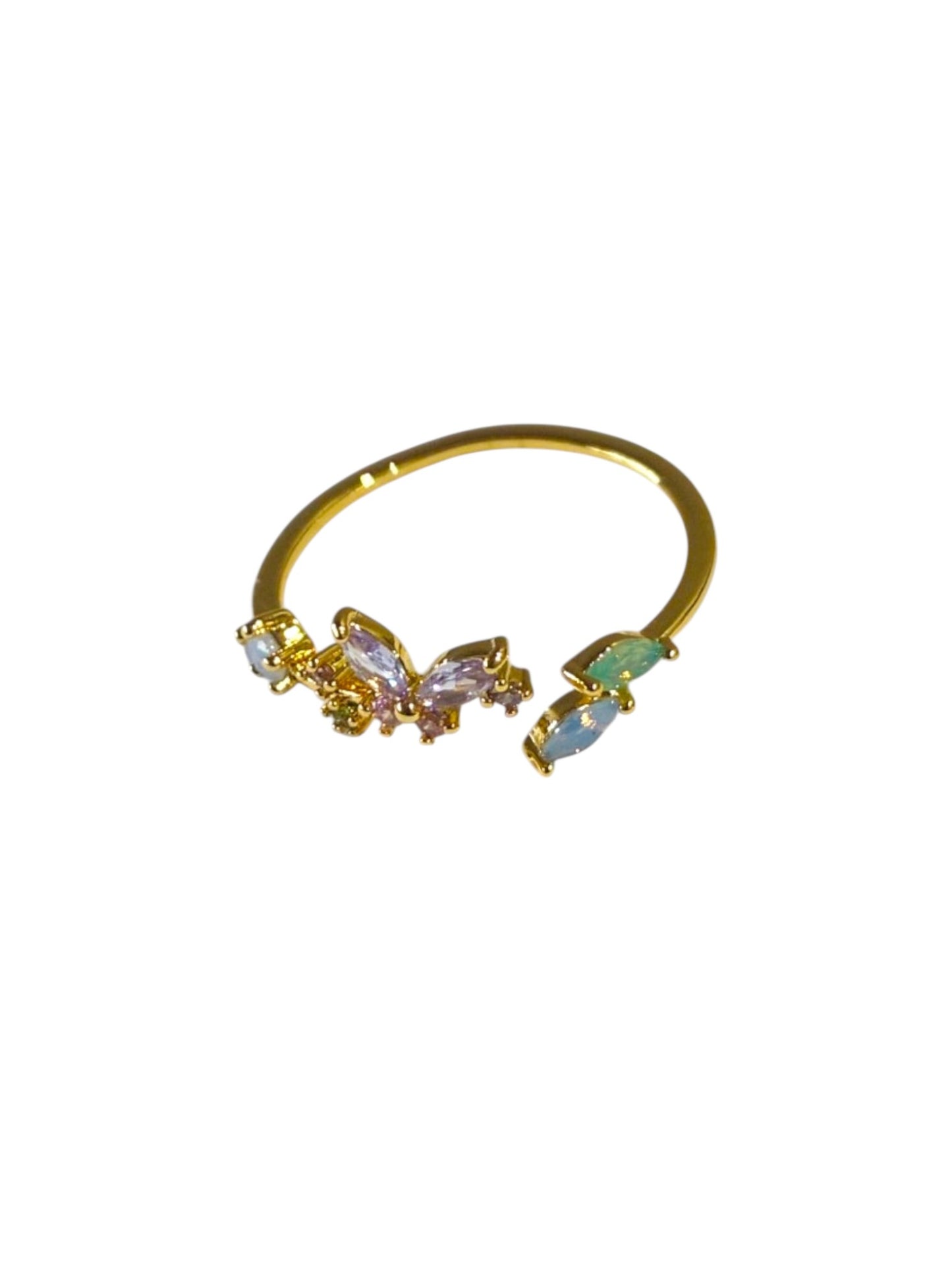 MULTI DIAMOND BUTTERFLY ALERIA RING