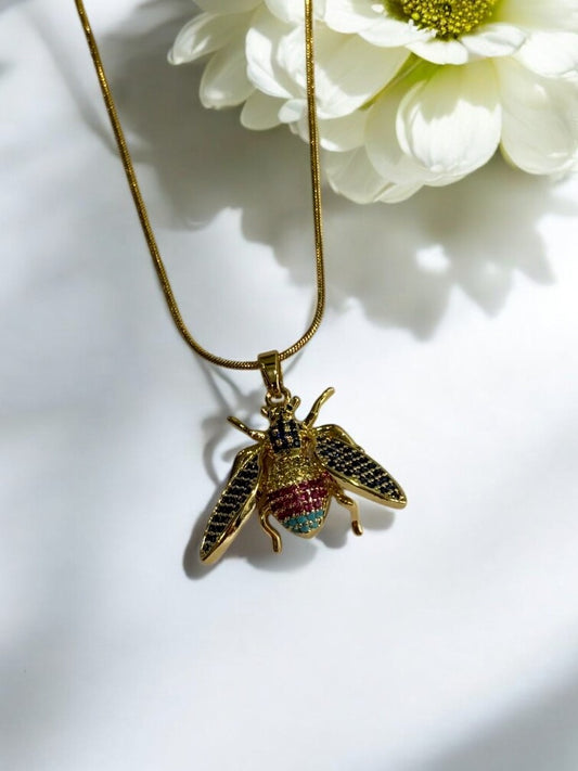 MULTI DIAMOND DORIAN NECKLACE