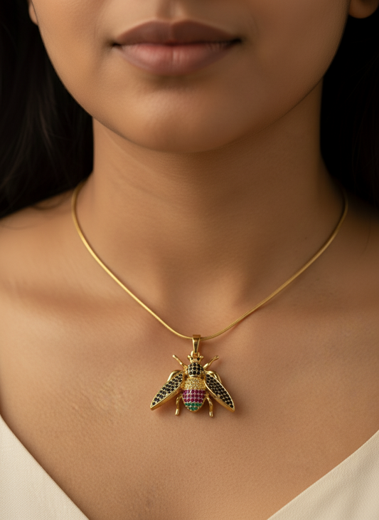 MULTI DIAMOND DORIAN NECKLACE