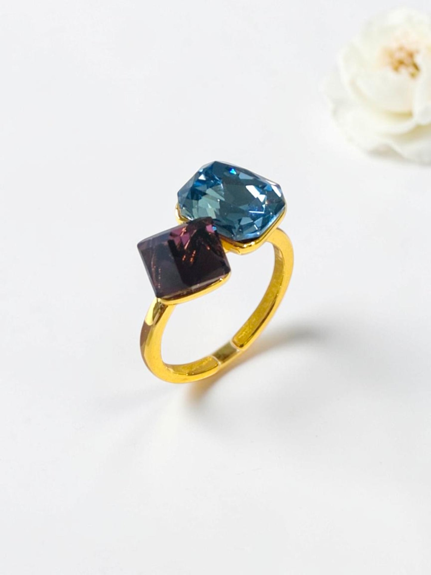 MULTI DIAMOND FREYA RING
