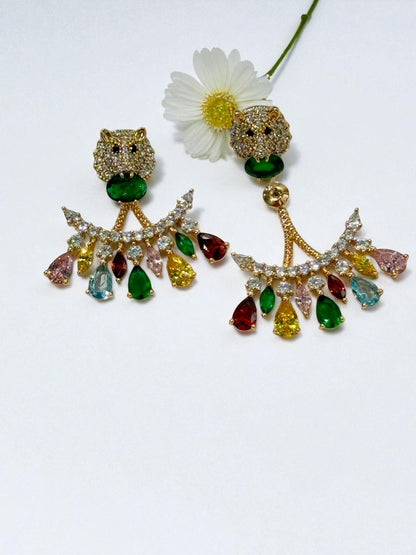 MULTI DIAMOND KARTER EARRINGS