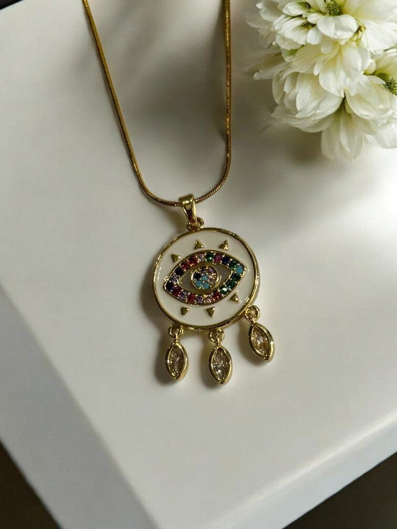 MULTI DIAMOND MARIO NECKLACE