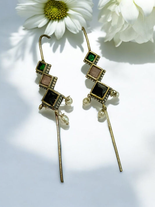 MULTI IRYA GERMAN SILVER EAR CUFF