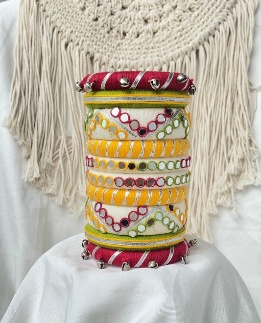 MULTI MIRROR ANANTA HANDMADE BANGLES