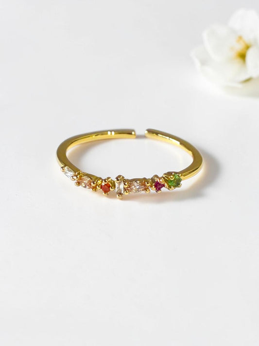MULTI SHAPED DIAMOND NEVAEH RING