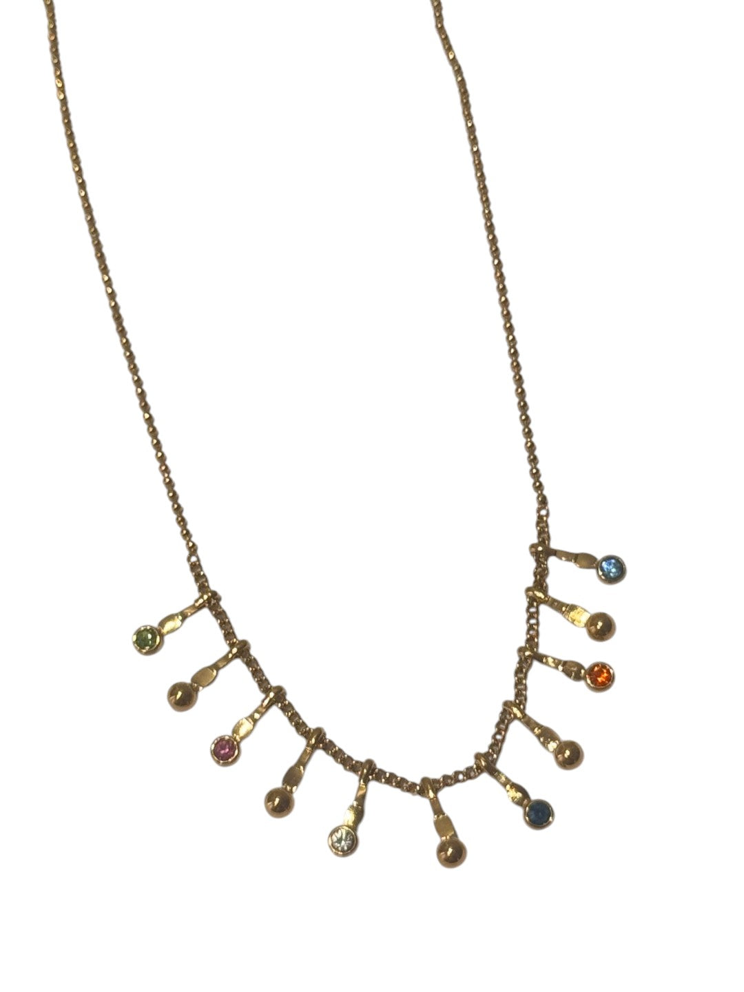 MULTI STONE EMILY NECKLACE